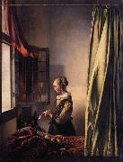 VERMEER VAN DELFT, Jan Girl Reading a Letter at an Open Window china oil painting reproduction